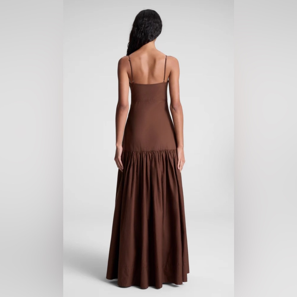 A.L.C. Harper Dress in Chocolate Brown - Picture 4 of 9